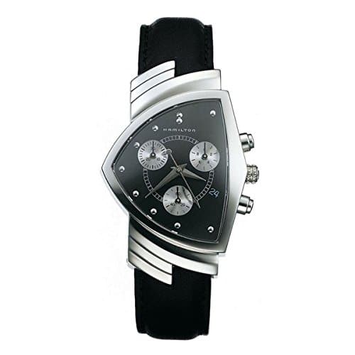 Hamilton Ventura shield-shaped chronograph watch